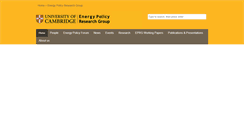 Desktop Screenshot of eprg.group.cam.ac.uk