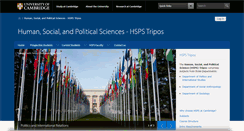 Desktop Screenshot of hsps.cam.ac.uk