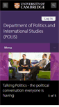 Mobile Screenshot of polis.cam.ac.uk