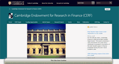 Desktop Screenshot of cerf.cam.ac.uk