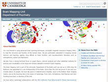 Tablet Screenshot of bmu.psychiatry.cam.ac.uk