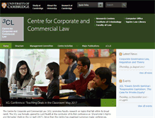 Tablet Screenshot of 3cl.law.cam.ac.uk