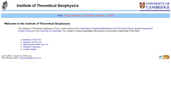 Desktop Screenshot of itg.cam.ac.uk