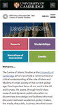 Mobile Screenshot of cis.cam.ac.uk