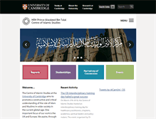 Tablet Screenshot of cis.cam.ac.uk