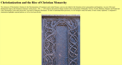 Desktop Screenshot of christianization.hist.cam.ac.uk