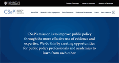 Desktop Screenshot of csap.cam.ac.uk