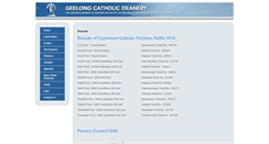 Desktop Screenshot of geelongdeanery.cam.org.au