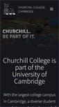 Mobile Screenshot of chu.cam.ac.uk