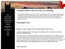 Tablet Screenshot of canadian-studies.group.cam.ac.uk