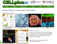 Tablet Screenshot of cellpics.cimr.cam.ac.uk