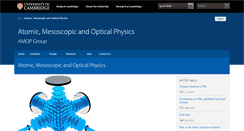 Desktop Screenshot of amop.phy.cam.ac.uk