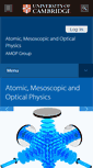 Mobile Screenshot of amop.phy.cam.ac.uk