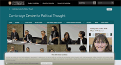 Desktop Screenshot of polthought.cam.ac.uk