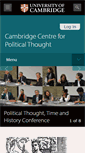 Mobile Screenshot of polthought.cam.ac.uk