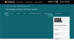 Desktop Screenshot of iph.cam.ac.uk