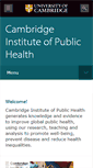 Mobile Screenshot of iph.cam.ac.uk