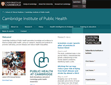 Tablet Screenshot of iph.cam.ac.uk