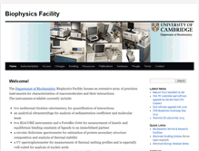 Tablet Screenshot of biophysics.bioc.cam.ac.uk
