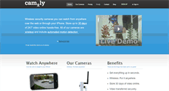 Desktop Screenshot of cam.ly