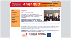 Desktop Screenshot of engaged.educ.cam.ac.uk