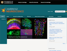 Tablet Screenshot of neuroscience.cam.ac.uk