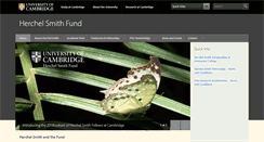 Desktop Screenshot of herchelsmith.cam.ac.uk