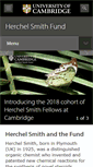 Mobile Screenshot of herchelsmith.cam.ac.uk