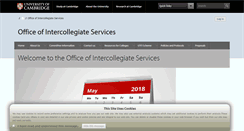 Desktop Screenshot of ois.cam.ac.uk