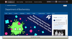 Desktop Screenshot of bioc.cam.ac.uk
