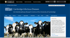 Desktop Screenshot of infectiousdisease.cam.ac.uk